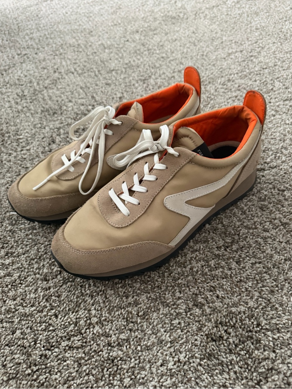 Rag & Bone Men’s Retro Runner Mixed Media Sneaker